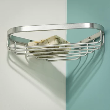 Tiger Zeepbakje Exquisit voor Hoek Hangend RVS Tiger Zeepbakje Exquisit Voor Hoek Hangend RVS -Gamma Badkamer Winkel 123 3576