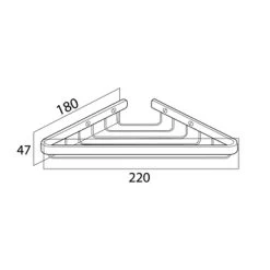 Tiger Zeepbakje Exquisit Voor Hoek Hangend RVS 7 Tiger Zeepbakje Exquisit Voor Hoek Hangend RVS -Gamma Badkamer Winkel 123 3577