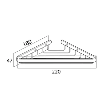 Tiger Zeepbakje Exquisit voor Hoek Hangend RVS Tiger Zeepbakje Exquisit Voor Hoek Hangend RVS -Gamma Badkamer Winkel 123 3577