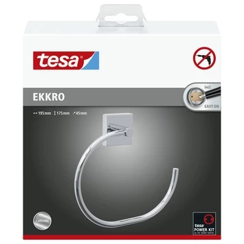 Tesa Handdoekring Ekkro Tesa Handdoekring Ekkro -Gamma Badkamer Winkel 123 3602