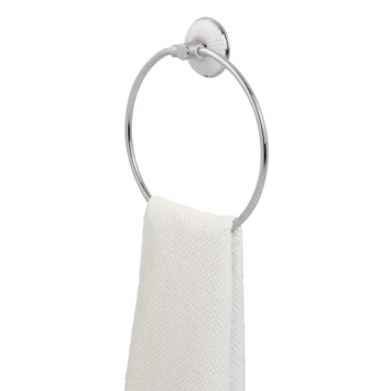 Tiger Ivy beweegbare handdoekring chroom/wit Tiger Ivy Beweegbare Handdoekring Chroom/wit -Gamma Badkamer Winkel 123 3620