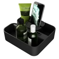 Tiger Douchemand Voor Douchewand 2-store Zwart -Gamma Badkamer Winkel 123 3675