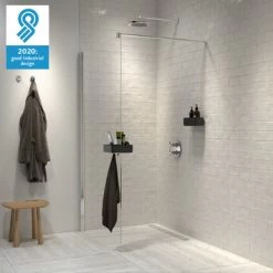 Tiger Douchemand Voor Douchewand 2-store Zwart -Gamma Badkamer Winkel 123 3679