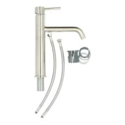 Atlantic Keukenkraan Kaden Met Hendel RVS -Gamma Badkamer Winkel 123 38