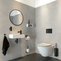 Tiger Wandrek/douchemand 2-store 25cm Wit 14 Tiger Wandrek/douchemand 2-store 25cm Wit -Gamma Badkamer Winkel 123 3802