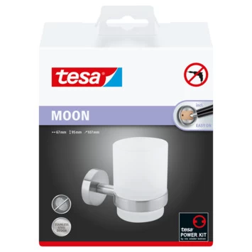 Tesa Bekerhouder Moon Tesa Bekerhouder Moon -Gamma Badkamer Winkel 123 3868