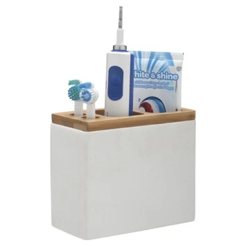 Sealskin Tandenborstelhouder Grace Wit Sealskin Tandenborstelhouder Grace Wit -Gamma Badkamer Winkel 123 3874