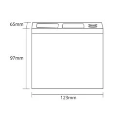 Sealskin Tandenborstelhouder Grace Wit 9 Sealskin Tandenborstelhouder Grace Wit -Gamma Badkamer Winkel 123 3880