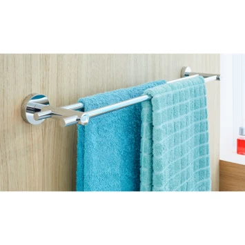 Tesa Handdoekhouder Smooz Dubbel Tesa Handdoekhouder Smooz Dubbel -Gamma Badkamer Winkel 123 3897