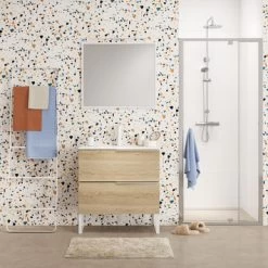 Sealskin Spiegeldoosje Grace Wit 6 Sealskin Spiegeldoosje Grace Wit -Gamma Badkamer Winkel 123 3969