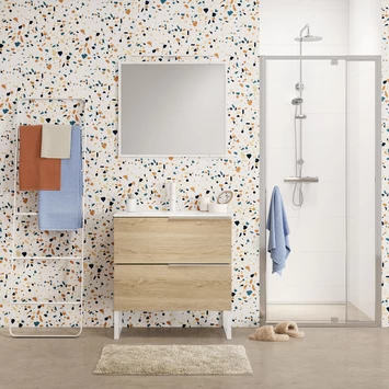 Sealskin Spiegeldoosje Grace Wit Sealskin Spiegeldoosje Grace Wit -Gamma Badkamer Winkel 123 3969