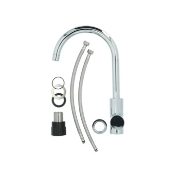 Atlantic keukenkraan Colin met hendel Chroom Atlantic Keukenkraan Colin Met Hendel Chroom -Gamma Badkamer Winkel 123 397