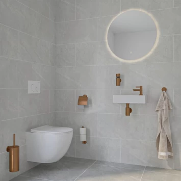 Marho Zeepdispenser Luxor brons koper Marho Zeepdispenser Luxor Brons Koper -Gamma Badkamer Winkel 123 3971