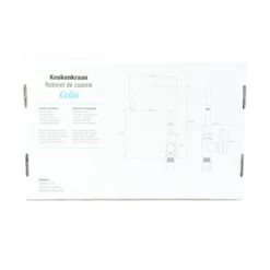 Atlantic Keukenkraan Colin Met Hendel Chroom 14 Atlantic Keukenkraan Colin Met Hendel Chroom -Gamma Badkamer Winkel 123 399