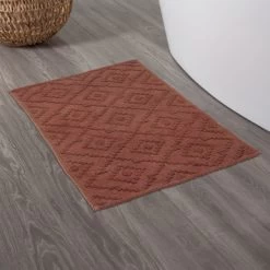 Sealskin Badmat Aztec 60x90cm Donkerroze 5 Sealskin Badmat Aztec 60x90cm Donkerroze -Gamma Badkamer Winkel 123 4006
