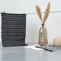 Sealskin Badmat Boho 60x60cm Zwart -Gamma Badkamer Winkel 123 4099