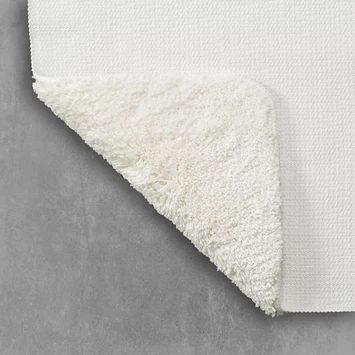 Sealskin toiletmat angora 55x60cm off-white Sealskin Toiletmat Angora 55x60cm Off-white -Gamma Badkamer Winkel 123 4200