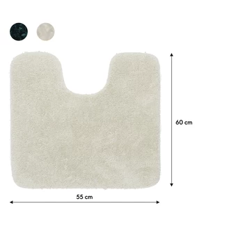 Sealskin toiletmat angora 55x60cm off-white Sealskin Toiletmat Angora 55x60cm Off-white -Gamma Badkamer Winkel 123 4202