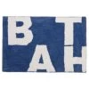 Sealskin Badmat Littera Blauw 90x60 Cm -Gamma Badkamer Winkel 123 4263