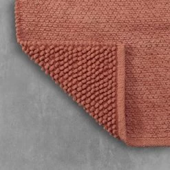 Sealskin Badmat Delhi 60x60cm Donkerroze 3 Sealskin Badmat Delhi 60x60cm Donkerroze -Gamma Badkamer Winkel 123 4270