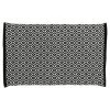 Differnz Badmat Wales Zwart Wit 50x80 Cm -Gamma Badkamer Winkel 123 4297