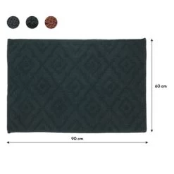 Sealskin Badmat Aztec 60x90cm Donkergroen 8 Sealskin Badmat Aztec 60x90cm Donkergroen -Gamma Badkamer Winkel 123 4363