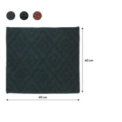 Sealskin Badmat Aztec 60x60cm Donkergroen 7 Sealskin Badmat Aztec 60x60cm Donkergroen -Gamma Badkamer Winkel 123 4395