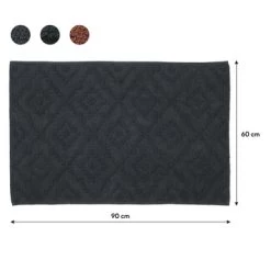 Sealskin Badmat Aztec 60x90cm Donkergrijs -Gamma Badkamer Winkel 123 4424