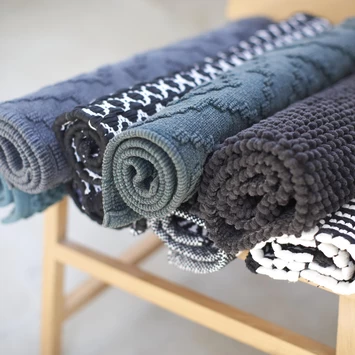 Sealskin badmat boho 60x90cm zwart Sealskin Badmat Boho 60x90cm Zwart -Gamma Badkamer Winkel 123 4460