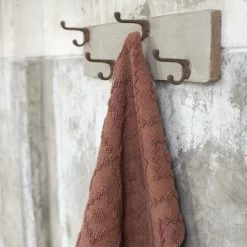 Sealskin Badmat Aztec 60x60cm Donkerroze -Gamma Badkamer Winkel 123 4482