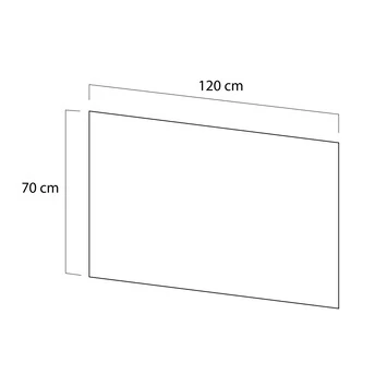 Spiegelpaneel your style 120 cm TIGER Spiegelpaneel Your Style 120 Cm -Gamma Badkamer Winkel 123 4652