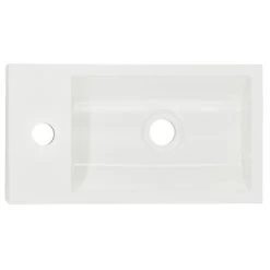 Differnz Wastafel Fabulous Wit 40x22x11 Cm