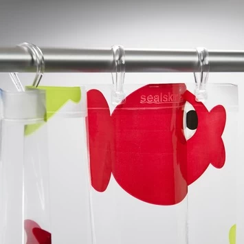 Sealskin Douchegordijn Sebastian PVC 200x180 cm Sealskin Douchegordijn Sebastian PVC 200x180 Cm -Gamma Badkamer Winkel 123 4774