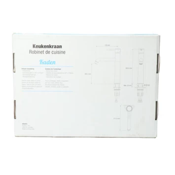 Atlantic keukenkraan Kaden met hendel Zwart Atlantic Keukenkraan Kaden Met Hendel Zwart -Gamma Badkamer Winkel 123 481