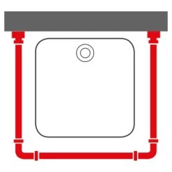 Sealskin Douchegordijnstang Seallux Combi Mat Aluminium 5 Sealskin Douchegordijnstang Seallux Combi Mat Aluminium -Gamma Badkamer Winkel 123 4822