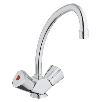 Grohe Keukenkraan Costa Trend 2-knops Chroom Grohe Keukenkraan Costa Trend 2-knops Chroom -Gamma Badkamer Winkel 123 485
