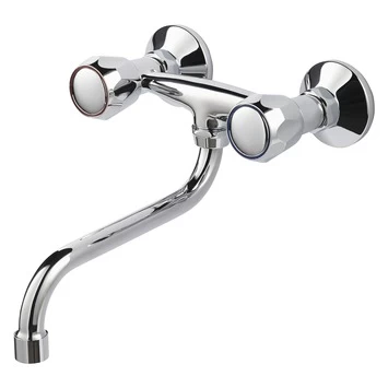 Handson Keukenkraan Thomas 2-knops Onderuitloop Chroom 15 cm Handson Keukenkraan Thomas 2-knops Onderuitloop Chroom 15 Cm -Gamma Badkamer Winkel 123 491