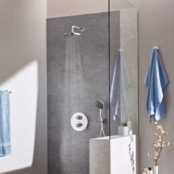 Grohe Handdouche Vitalio Start II Ø10 Cm 2 Standen 5,7 L/m -Gamma Badkamer Winkel 123 4932