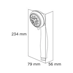 Tiger Splash Handdouche Trento 3 Standen Chroom -Gamma Badkamer Winkel 123 4944