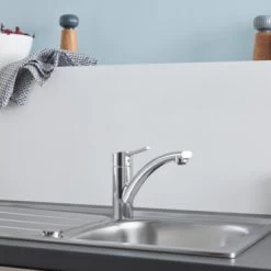 GROHE Keukenkraan Swift Met Hendel Chroom -Gamma Badkamer Winkel 123 496