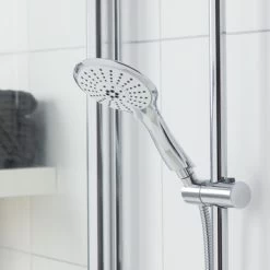 Tiger Handdouche Splash Blanca Ø12,5 Cm 5 Standen 6 Tiger Handdouche Splash Blanca Ø12,5 Cm 5 Standen -Gamma Badkamer Winkel 123 4970