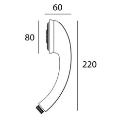 Tiger Handdouche Splash Verona Ø8 Cm 3 Standen -Gamma Badkamer Winkel 123 5018