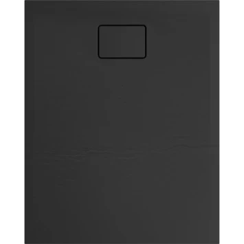 Allibert Terreno douchebak 100x80cm Bazaltzwart Allibert Terreno Douchebak 100x80cm Bazaltzwart -Gamma Badkamer Winkel 123 5062
