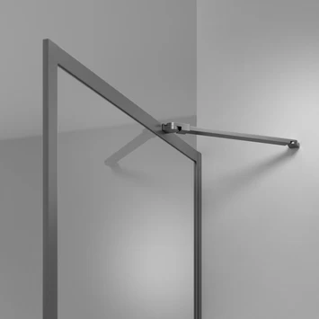 Sealskin Inloopdouche type A3 Contour 98x200 cm Mat grijs Sealskin Inloopdouche Type A3 Contour 98x200 Cm Mat Grijs -Gamma Badkamer Winkel 123 5230