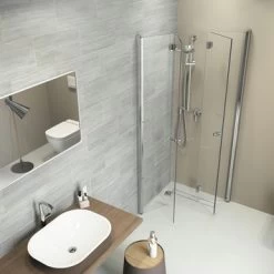 Sealskin Douchecabine Code Hoekinstap Vouwdeur 80x197 Cm