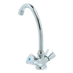 OK Keukenkraan 2-knops Chroom -Gamma Badkamer Winkel 123 545