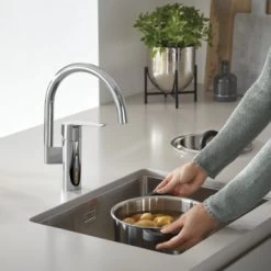 Grohe Keukenkraan Start Hoge Uitloop QuickFix Chroom -Gamma Badkamer Winkel 123 558