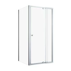 Sealskin Draaideur En Douchewand Hooked 100x100x200cm Verstelbaar Hoogglans Aluminium -Gamma Badkamer Winkel 123 5620