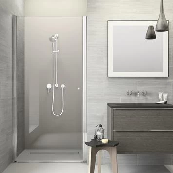 Sealskin Swingdeur voor Nis Code 90x197 cm Sealskin Swingdeur Voor Nis Code 90x197 Cm -Gamma Badkamer Winkel 123 5630