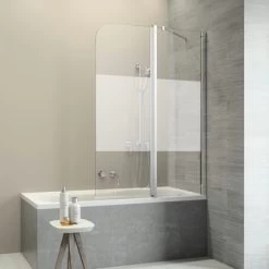 Sealskin Badwand Code R 2-delig 110x152 Cm Met Gesatineerde Band